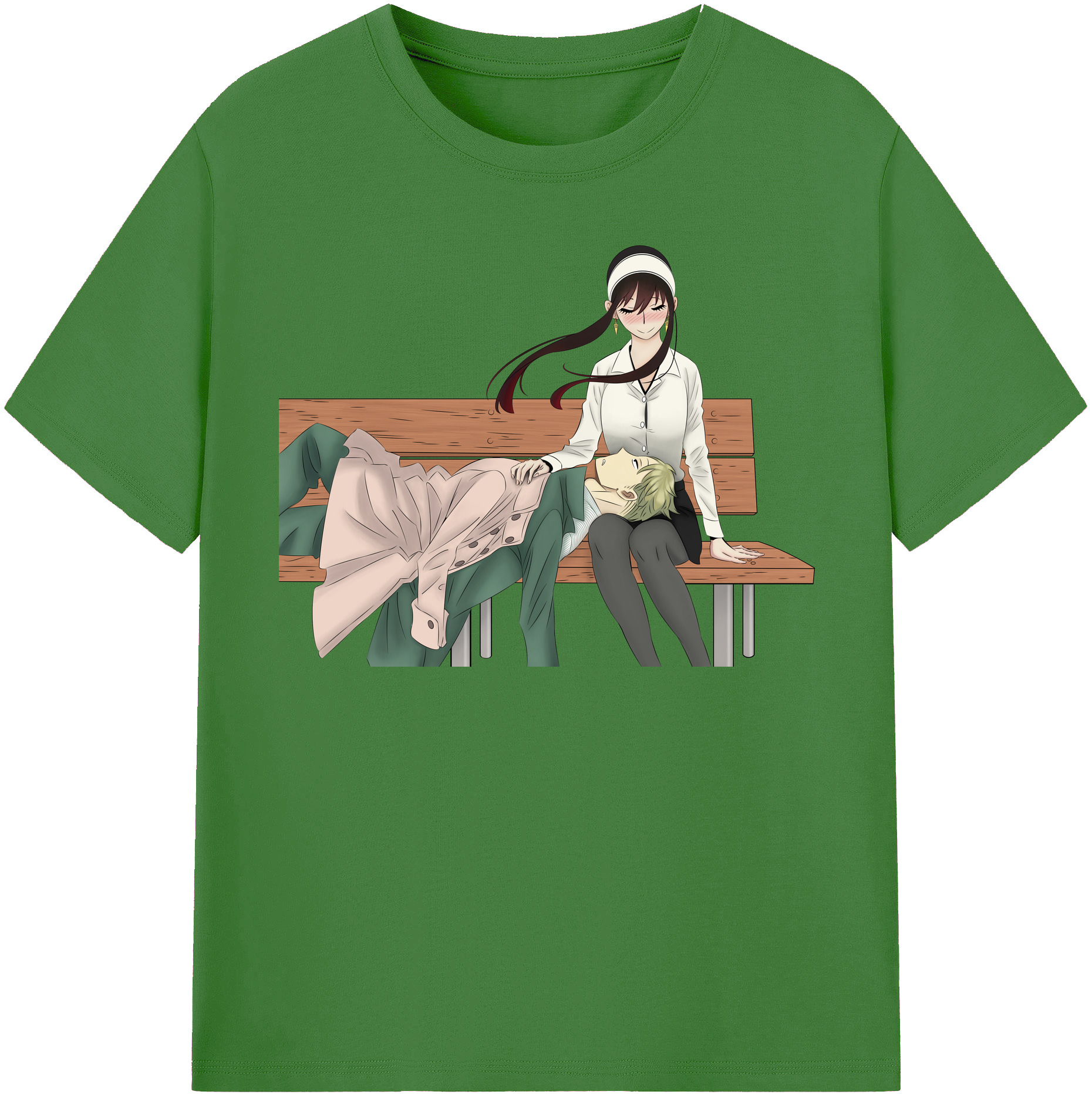 （画像用） SPY×FAMILY间谍家家酒 レディースカジュアルプリントTシャツ（綿100％）